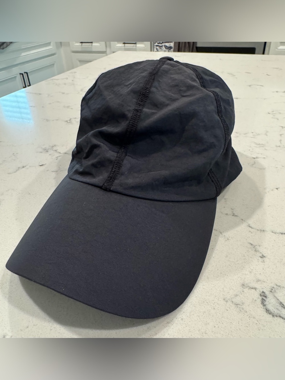 lululemon Black Nylon Baseball Hat Adjustable